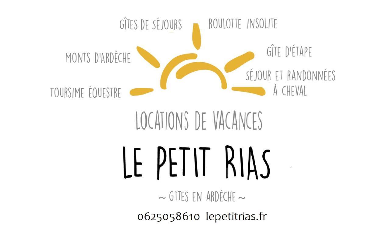 Le Petit Rias Gite Soleil Saint Maurice en Chalencon Exterior photo
